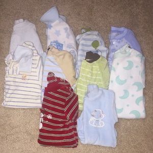 Newborn/0-3 month pajama bundle